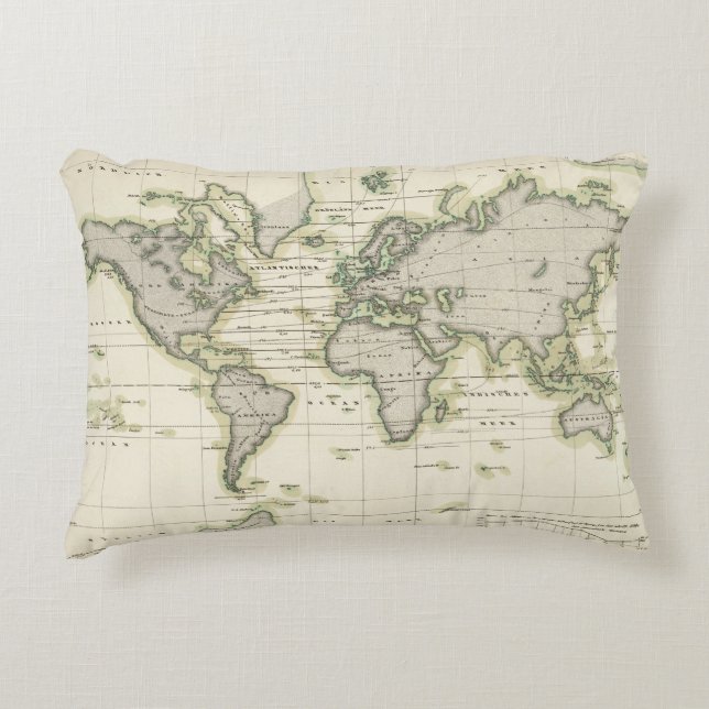 Den mellersta barometern prydnadskudde (Framsidan)