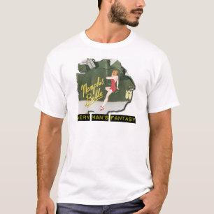 Den Memphis bellen klämmer fast upp T-shirt
