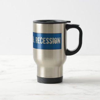 Den mentala nedgångtravel mug resemugg