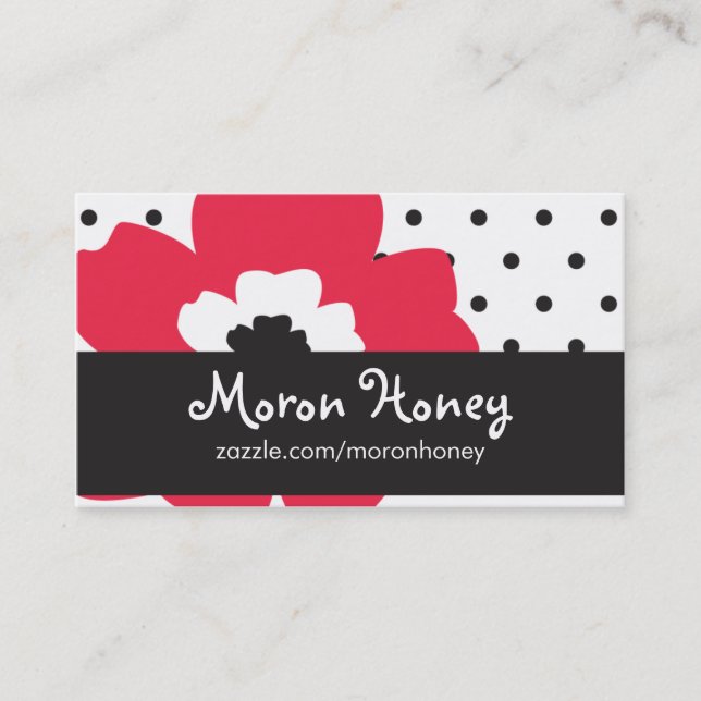 Den Meri affären profilerar kortet Visitkort (Framsida)