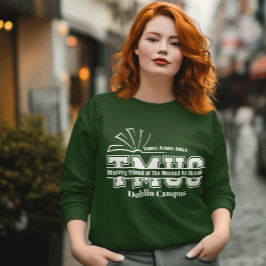 Den Messed Up Kyrkans Damernas Varsity Gröna Campu T Shirt