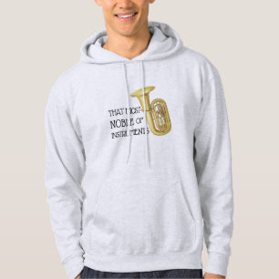 Den mest adelsman av instrumenterar - Tubahoodien Hoodie