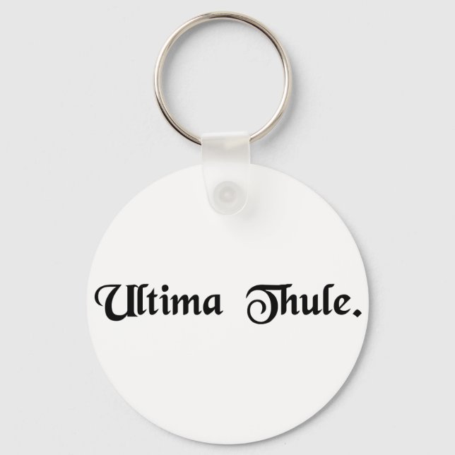Den mest avlägsna Thule. Nyckelring (Framsida)