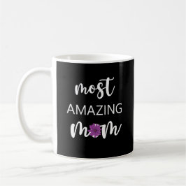 Den mest fantastiska mamman mors dag present kaffemugg