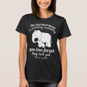 den mest hårda saken håller ögonen på något s t shirt