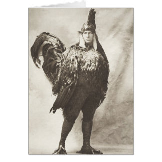 Den mest kända Chicken-mannen av alla Hälsningskort
