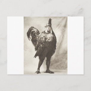 Den mest kända Chicken-mannen av alla Vykort