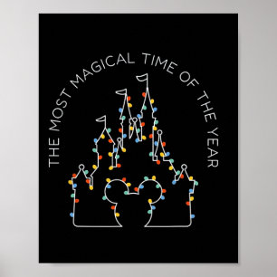 Den mest magiska tidpunkten på året jul poster