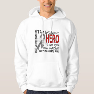 Den mest modiga hjälten visste jag någonsin sweatshirt med luva