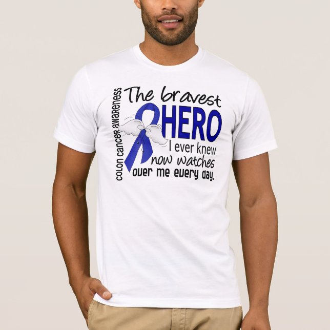 Den mest modiga hjälten visste jag någonsin tee shirt (Framsida)