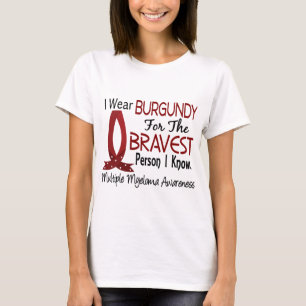 Den mest modiga personen vet jag åtskillig Myeloma T Shirt