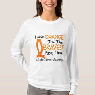 Den mest modiga personen vet jag åtskillig t shirt