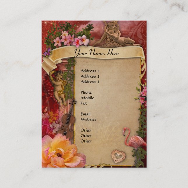 Den mest romska någonsin visitkort (Framsida)