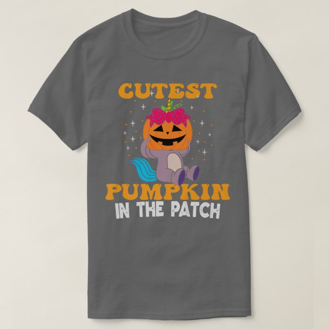 Den mest slumrande pipan i lappen Halloween Unicor T Shirt (Design framsida)