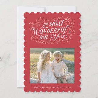 Den mest underbara handen som låter julkort