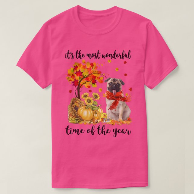 Den mest underbara höstpumpen t shirt (Design framsida)