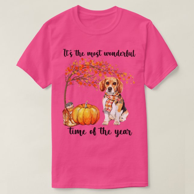 Den mest underbara höststilen i Escarf Pu T Shirt (Design framsida)
