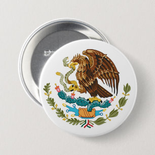 Den mexicanska vapenskölden knäppas knapp