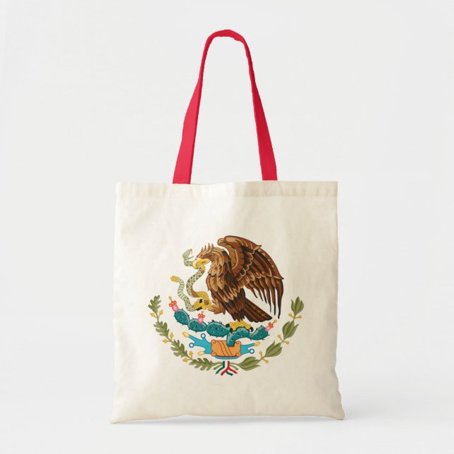 Den Mexico vapenskölden specificerar Tygkasse (Framsidan)