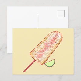 Den mexikanska gatan stil Maj på Cob Vykort