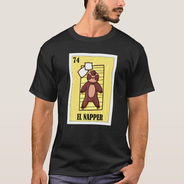 Den mexikanska lotteriet El Napper T Shirt (Framsida)