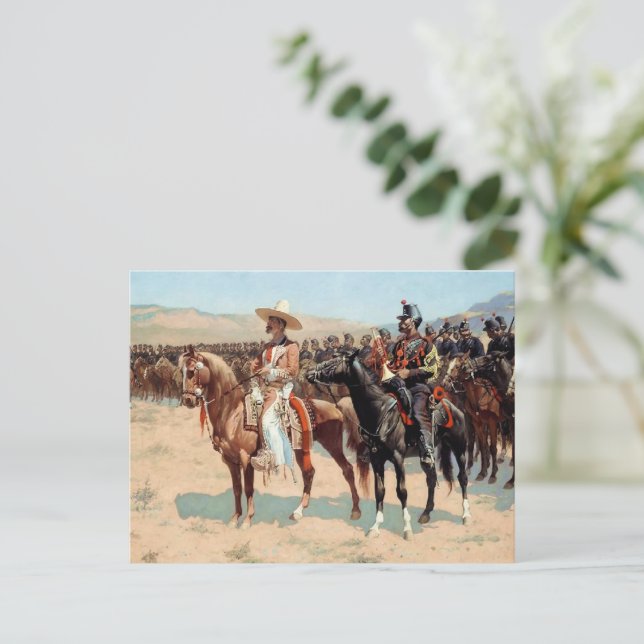 Den mexikanska stormästaren av Frederic Remington  Vykort (Stående Fram)