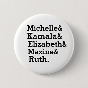 Den Michelle Kamala Elizabeth Maxine Ruth flickan Knapp