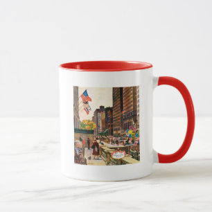 Den Michigan avenyn, Chicago av John stapplar Mugg