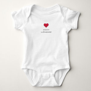 Den MicroInfluencer babyen förkroppsligar röd T Shirt