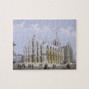 Den Milan domkyrkan från 'beskådar av Milan och Pussel