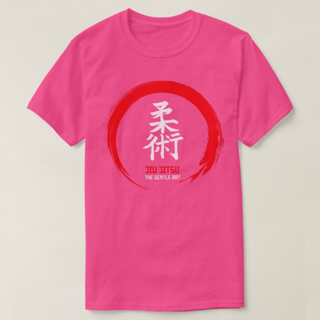 Den milda konsten Jiu jitsu T Shirt (Design framsida)