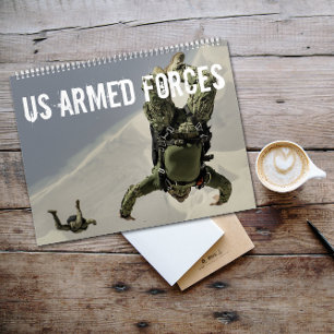 Den militära fotomalendern för de väpnade styrkorn kalender
