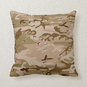 Den militära ökensanden Camo kudder Kudde