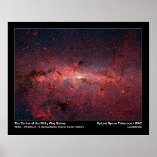 Den Milky långt galaxen Poster