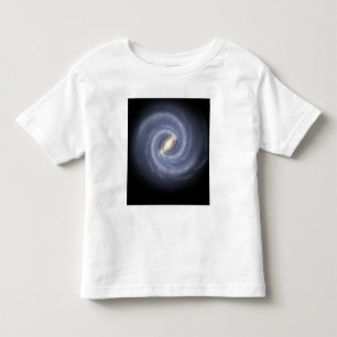 Den Milky långt galaxen Tee Shirt