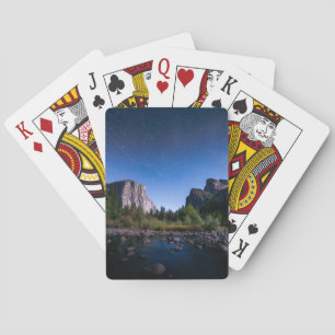 Den Milky långt Yosemite nationalparken Casinokort