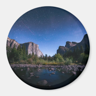 Den Milky långt Yosemite nationalparken Magnet