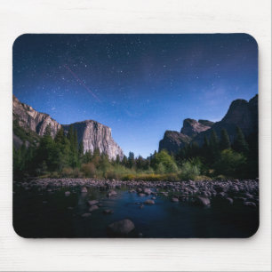 Den Milky långt Yosemite nationalparken Musmatta