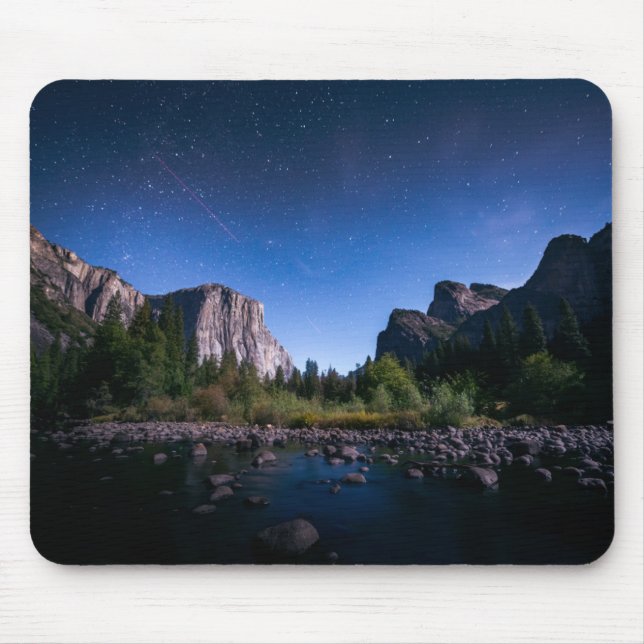Den Milky långt | Yosemite nationalparken Musmatta (Framsidan)