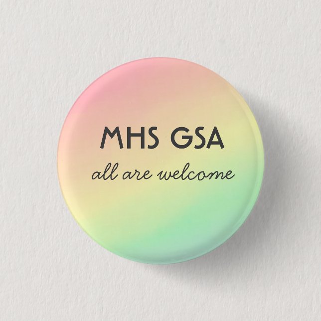 Den Millbrook högstadiet GSA knäppas Knapp (Framsida)