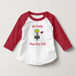 Den min pappan leker muff skjortan för diskettGolf T-shirt