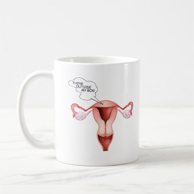 DEN MIN TÄNKAYTTERSIDAN BOXAS -- KAFFEMUGG (Vänster)