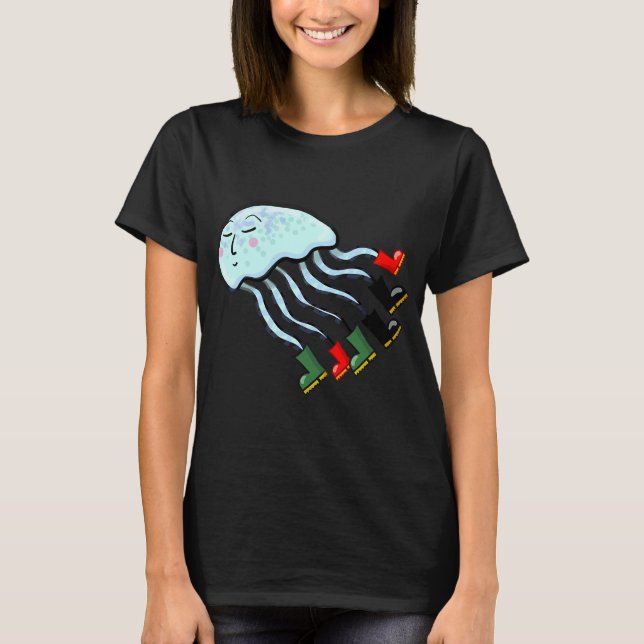 Den Mindre Fläckiga Vattenpölsfisken T Shirt (Framsida)