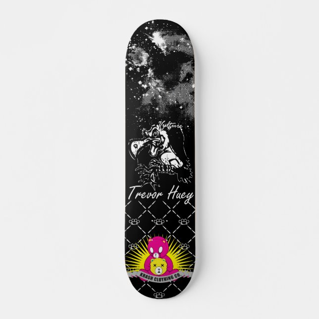 den mini skateboard bräda 18,5 cm (Framsida)