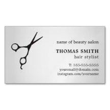 Den Minimalist Fauxsilversvarten Scissor