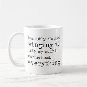 Den Minimalist ordstävmuggen som påskyndar preci Kaffemugg