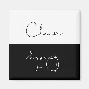 Den Minimalist rengöringen eller smutsar ner Magnet