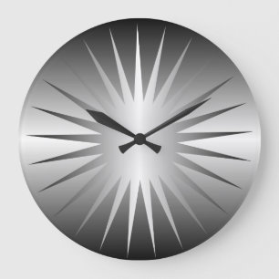 Den Minimalist silverstjärnaväggen tar tid på Stor Klocka