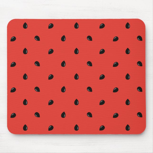 Den Minimalist vattenmelonen kärnar ur mönster Musmatta (Framsidan)