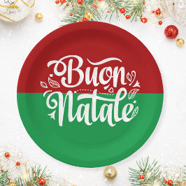 Den minimalistiska Buon Natale Italienska God jul
